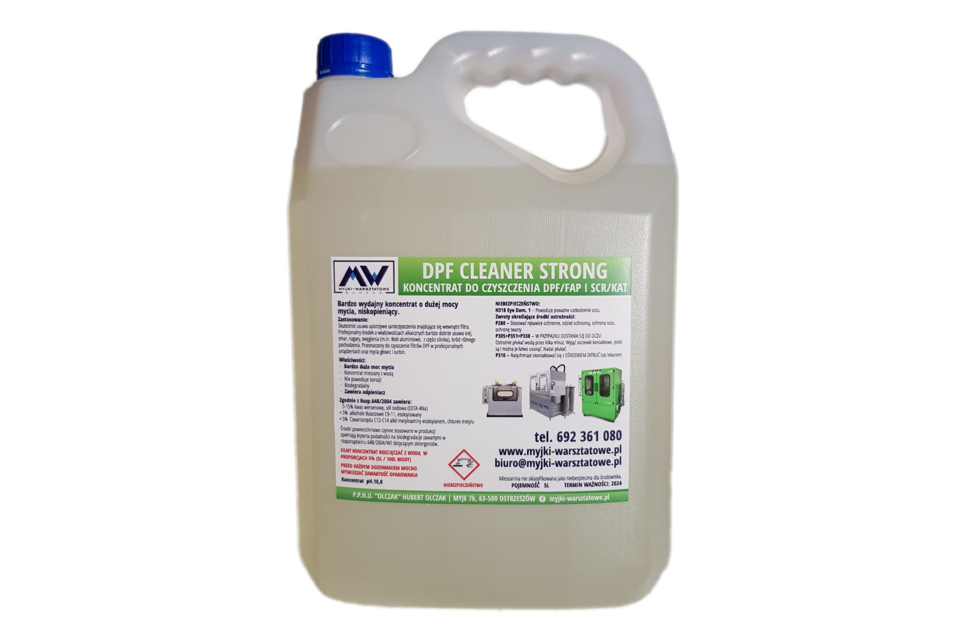 DPF Cleaner Strong concentrate for cleaning DPF FAP and SCR CAT