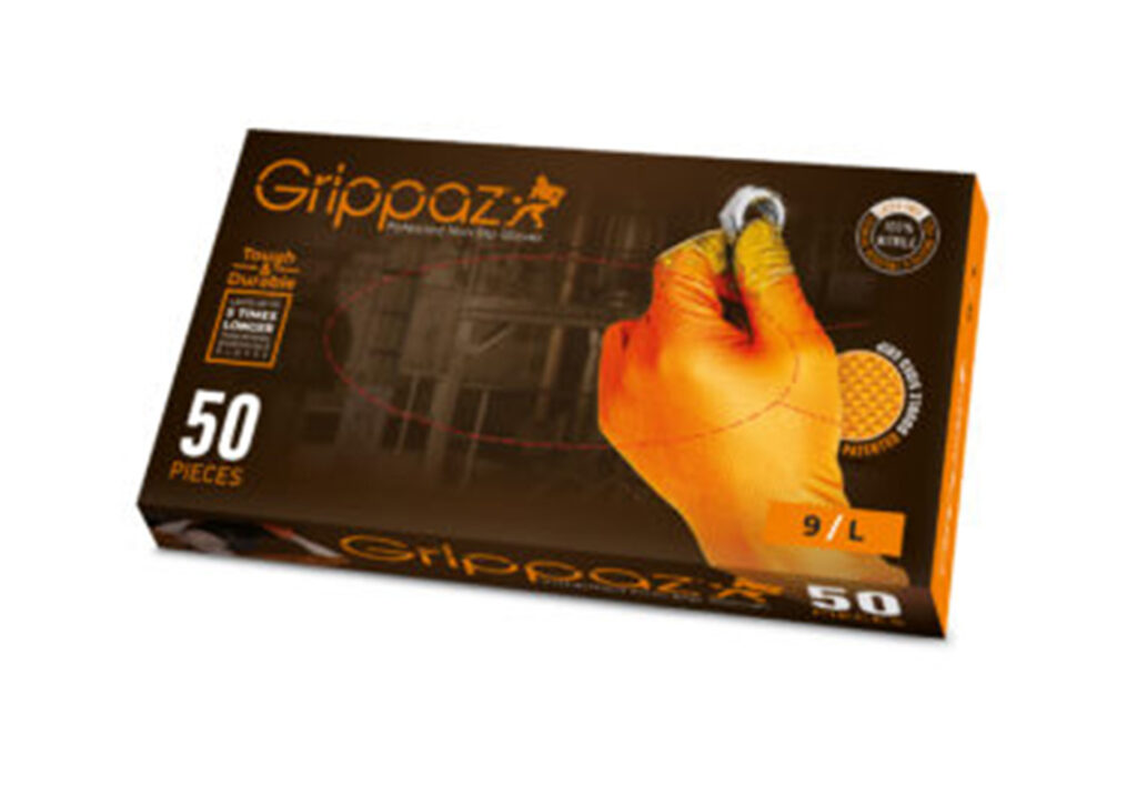 Нескользящие нитриловые перчатки Grippaz